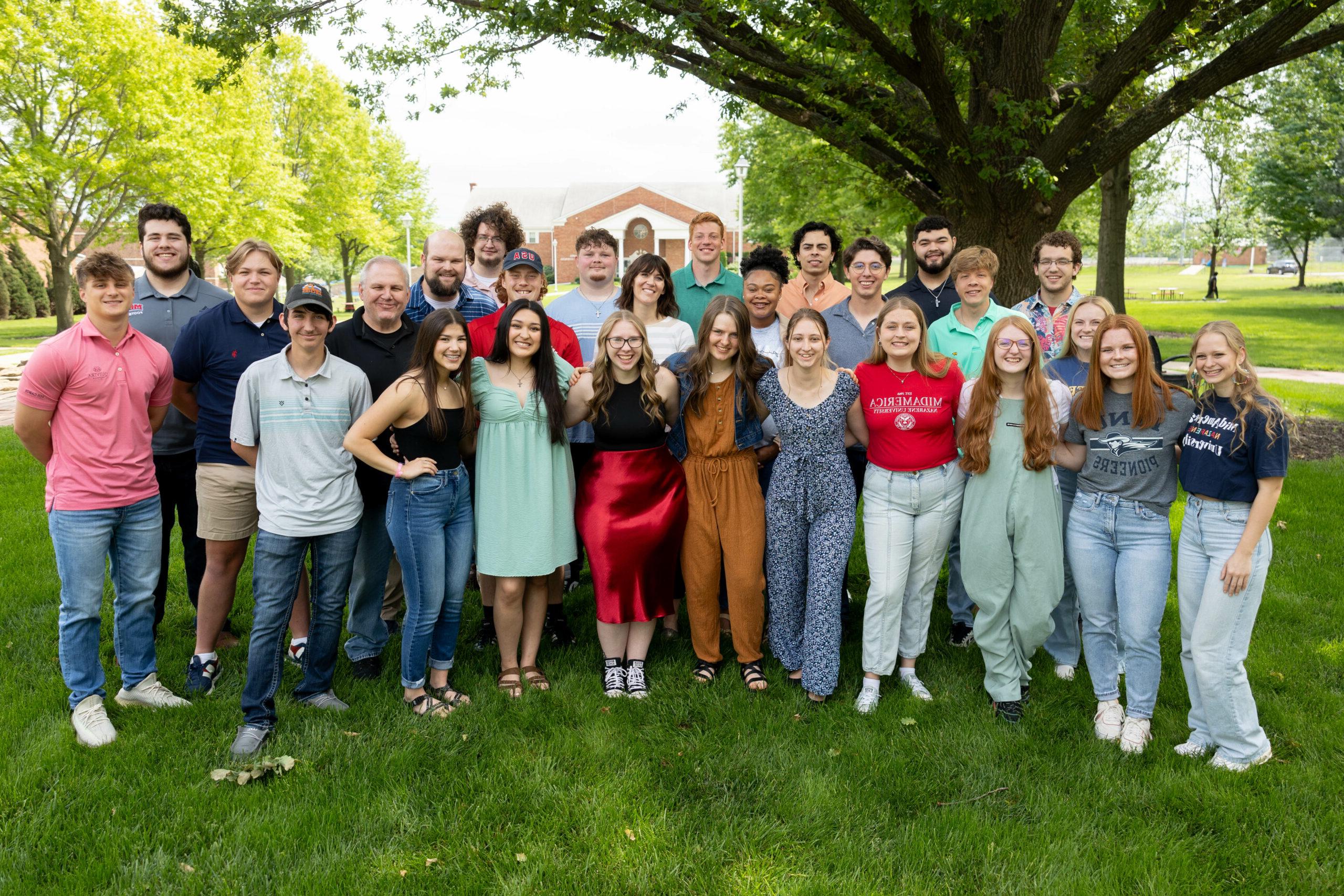 Group of student residents